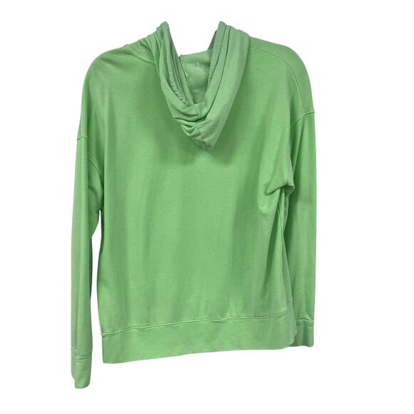 Revolve Sundry Basic Hoodie in Pop Lime Green Size 0 / US Womens XS - Picture 3 of 8